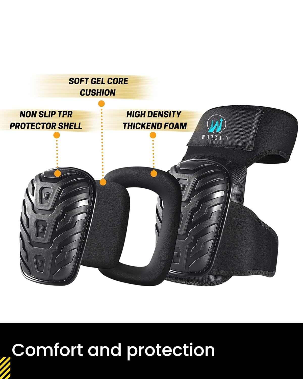 WORCOFY Professional Knee Pads Work