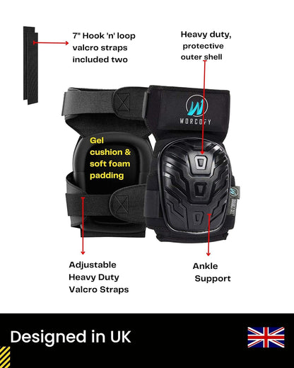 WORCOFY Professional Knee Pads Work